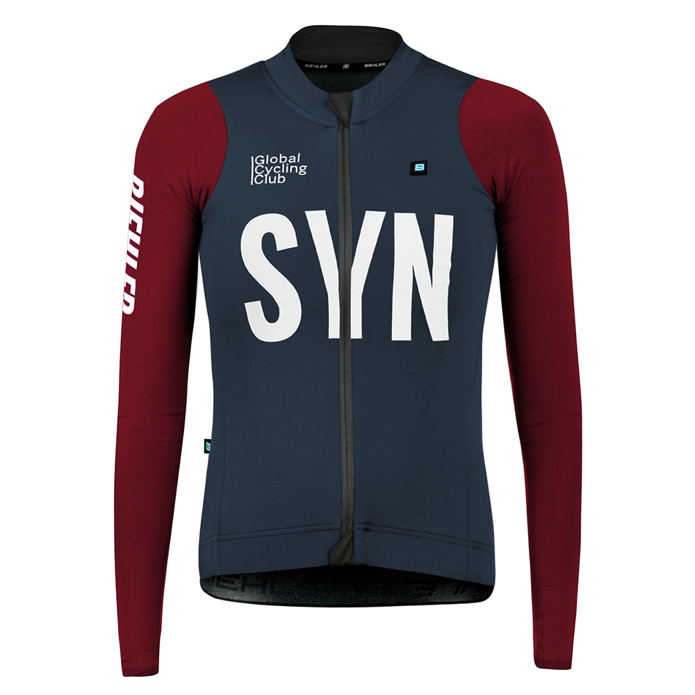 W SYNDICATE THERMAL RAIN L/S JERSEY RED SLATE